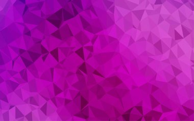 Çizgileri ve üçgenleri olan vektörsüz bir düzen. Soyut arkaplanda renkli eğimli üçgenler