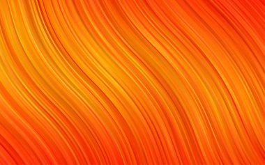 Farklı şekil ve renklerdeki bulanık dalgalı çizgiler. Gradyanı olan belirsiz soyut bir illüstrasyon.