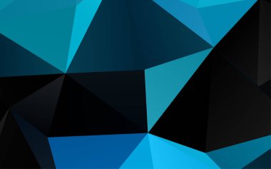 Çizgileri ve üçgenleri olan vektörsüz bir düzen. Soyut arkaplanda renkli eğimli üçgenler