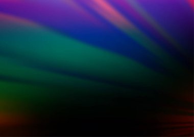 Parlak tonlu bulanık çizgiler. Gradyanı olan belirsiz bir soyut çizim. İşiniz için yepyeni bir tasarım.. 