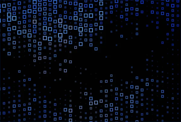 Dark Blue Vector Background Polygonal Style — Stock Vector