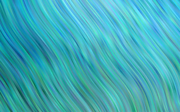 Lignes Ondulées Floues Différentes Formes Couleurs Une Vague Illustration Abstraite — Image vectorielle