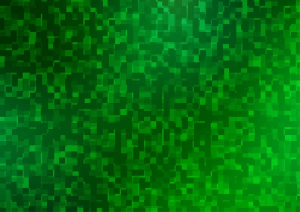 Mise Page Vectorielle Vert Clair Avec Lignes Rectangles — Image vectorielle