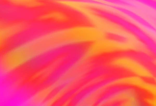 Светло Розовый Желтый Вектор Глянцевый Абстрактный Фон — стоковый вектор