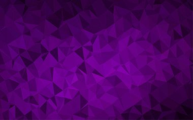 Çizgileri ve üçgenleri olan vektörsüz bir düzen. Soyut arkaplanda renkli eğimli üçgenler