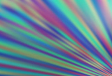 Renkli çizgileri olan hafif BLUE vektör dokusu.