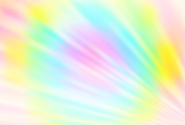 Açık Çokrenkli, renkli çizgileri olan Gökkuşağı vektör dokusu.