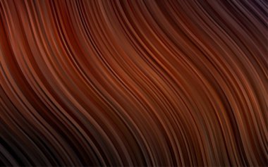 Farklı şekil ve renklerdeki bulanık dalgalı çizgiler. Gradyanı olan belirsiz soyut bir illüstrasyon.