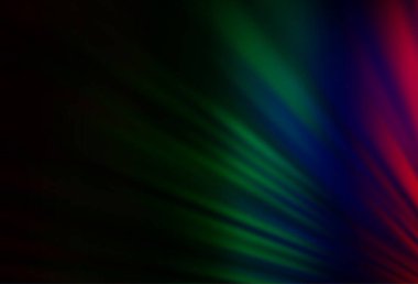 Koyu Çokrenkli, Gökkuşağı vektör arkaplanı uzun çizgilerle.