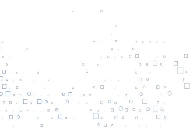 Dairesel, küplü hafif BLUE vektör kapağı.