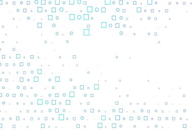 Dairesel ve dikdörtgenli hafif BLUE vektör arkaplanı.