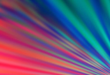 Açık Mavi, düz çizgileri olan kırmızı vektör düzeni.