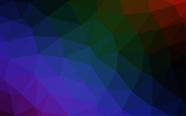 renkli çokgen mozaik arkaplan, vektör illüstrasyonu