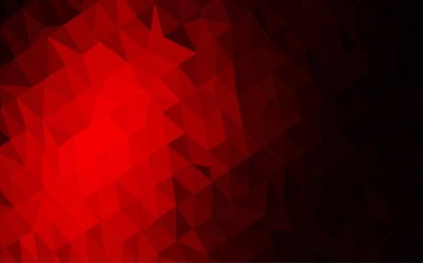 Çizgileri ve üçgenleri olan vektörsüz bir düzen. Soyut arkaplanda renkli eğimli üçgenler