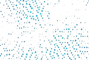 Oyun kartlarıyla hafif BLUE vektör dokusu.