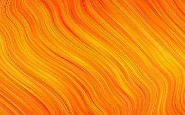 Farklı şekil ve renklerdeki bulanık dalgalı çizgiler. Gradyanı olan belirsiz soyut bir illüstrasyon.