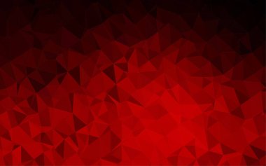 Çizgileri ve üçgenleri olan vektörsüz bir düzen. Soyut arkaplanda renkli eğimli üçgenler