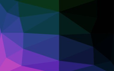 renkli çokgen mozaik arkaplan, vektör illüstrasyonu