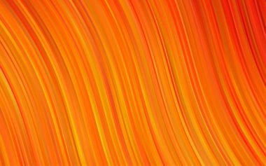 Farklı şekil ve renklerdeki bulanık dalgalı çizgiler. Gradyanı olan belirsiz soyut bir illüstrasyon.