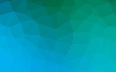 soyut mavi çokgen arkaplan. vektör illüstrasyonu