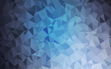 Çizgileri ve üçgenleri olan vektörsüz bir düzen. Soyut arkaplanda renkli eğimli üçgenler