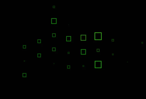 Dark Green Vector Template Rhombus — Stock Vector