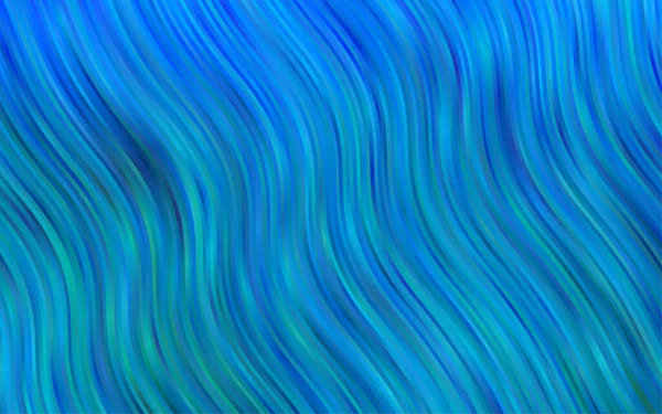 Lignes Ondulées Floues Différentes Formes Couleurs Une Vague Illustration Abstraite — Image vectorielle