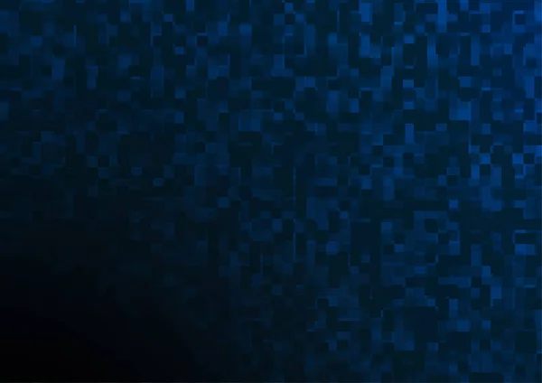 Donker Blauw Vectorsjabloon Met Kristallen Rechthoeken — Stockvector