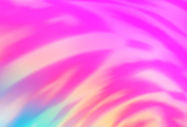 Licht Roze Vector Kleurrijke Wazig Achtergrond — Stockvector