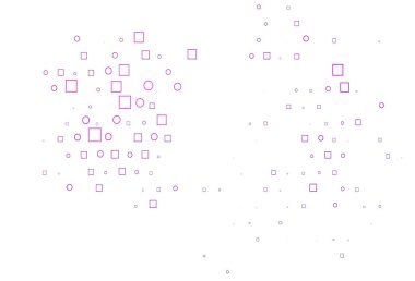 Noktalı, noktalı, küplü hafif Mor vektör arkaplanı.