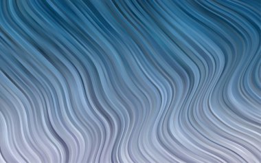 Farklı şekil ve renklerdeki bulanık dalgalı çizgiler. Gradyanı olan belirsiz soyut bir illüstrasyon.