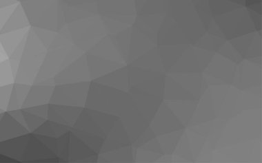 Çizgileri ve üçgenleri olan vektörsüz bir düzen. Soyut arkaplanda renkli eğimli üçgenler