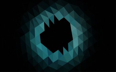 Çizgileri ve üçgenleri olan vektörsüz bir düzen. Soyut arkaplanda renkli eğimli üçgenler