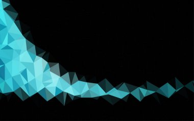 soyut modern çokgen desen, vektör illüstrasyonu