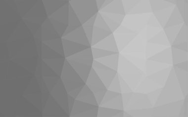 Çizgileri ve üçgenleri olan vektörsüz bir düzen. Soyut arkaplanda renkli eğimli üçgenler