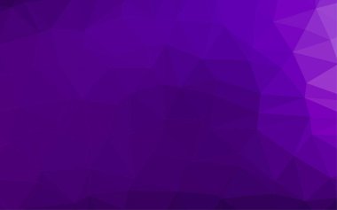 Çizgileri ve üçgenleri olan vektörsüz bir düzen. Soyut arkaplanda renkli eğimli üçgenler