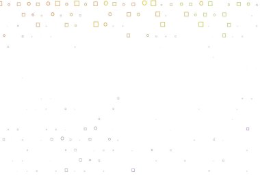 Işık Çokrenkli, Gökkuşağı vektör arkaplanı daireler, dikdörtgenler.