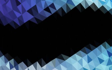 Üçgenli soyut çokgen arkaplan. vektör illüstrasyonu