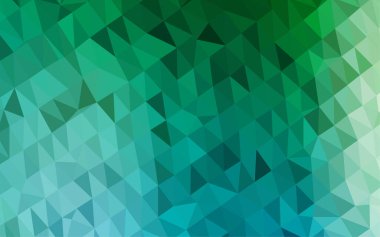 Soyut geometrik çokgen mozaik arkaplan. Uygulamanız veya şirket posteriniz için vektör tasarımı