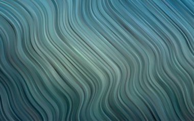 Farklı şekil ve renklerdeki bulanık dalgalı çizgiler. Gradyanı olan belirsiz soyut bir illüstrasyon.