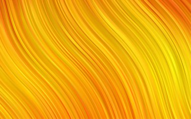 Farklı şekil ve renklerdeki bulanık dalgalı çizgiler. Gradyanı olan belirsiz soyut bir illüstrasyon.