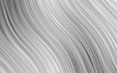 Farklı şekil ve renklerdeki bulanık dalgalı çizgiler. Gradyanı olan belirsiz soyut bir illüstrasyon.