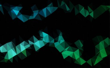 Düşük poligonal üçgenli soyut çokgen arkaplan