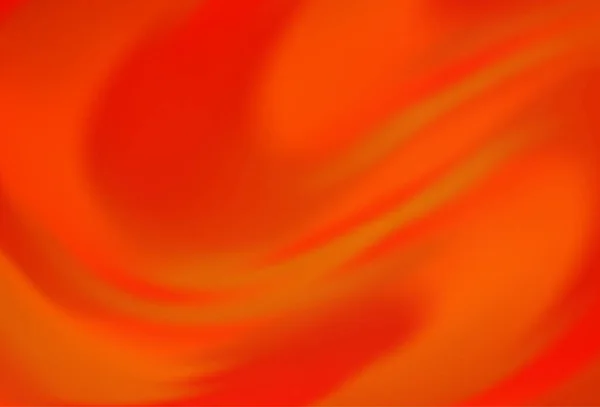 Orange Clair Vecteur Flou Briller Fond Abstrait — Image vectorielle