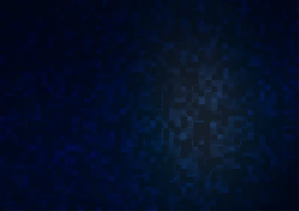 Σκούρο Μπλε Διανυσματικό Μοτίβο Τετράγωνο Στυλ — Διανυσματικό Αρχείο