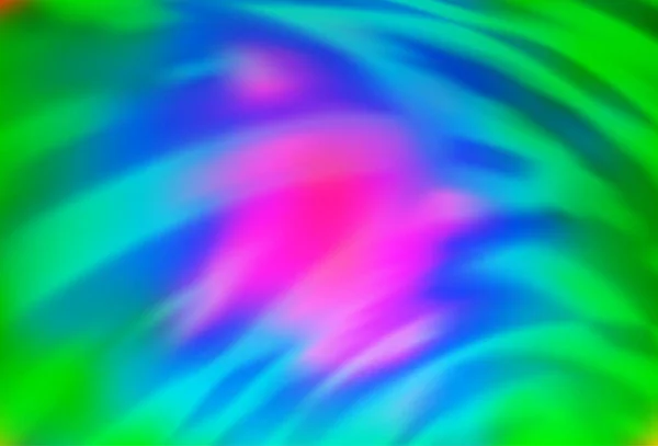 Cahaya Multicolor Vektor Rainbow Kabur Dan Pola Warna - Stok Vektor