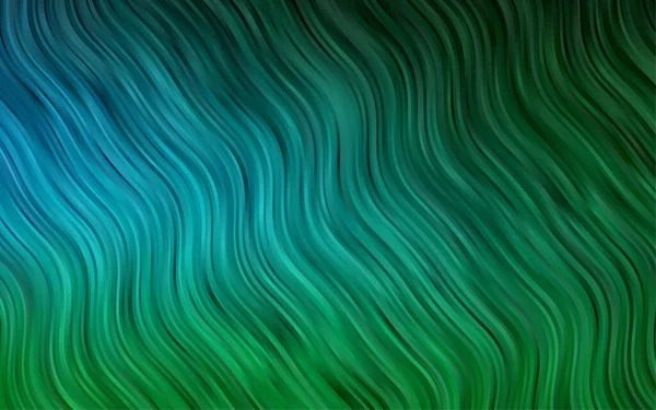 Farklı şekil ve renklerdeki bulanık dalgalı çizgiler. Gradyanı olan belirsiz soyut bir illüstrasyon.