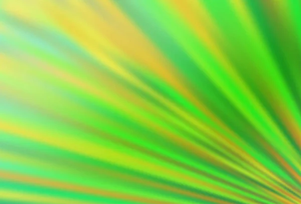 Textura Vetorial Verde Claro Com Linhas Coloridas — Vetor de Stock