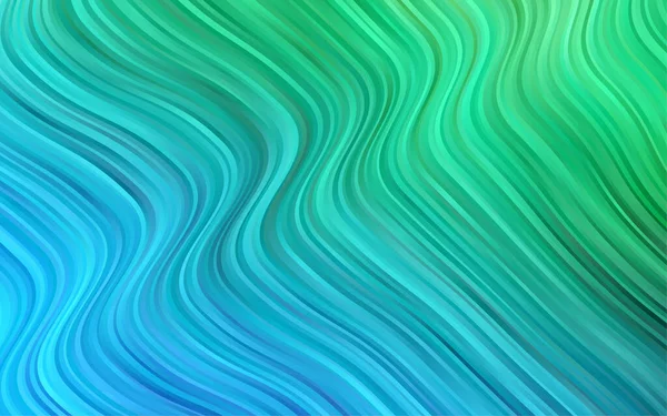 Lignes Ondulées Floues Différentes Formes Couleurs Une Vague Illustration Abstraite — Image vectorielle