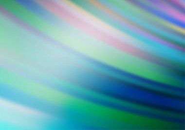 Parlak tonlu bulanık çizgiler. Gradyanı olan belirsiz bir soyut çizim. İşiniz için yepyeni bir tasarım.. 